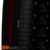 Fits 02-06 Cadillac Escalade 2003-2006 Escalade ESV LED Black Smoked Tail Lights