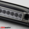 Fit 08-16 Ford F250/350/450/550 Black LED Tail Lights+Smoked LED 3RD Brake Light