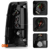 Fits Smoked 03-06 Silverado 04-06 Sierra Pickup LED Tail Lights Lamps Left+Right