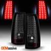 Fits Smoked 03-06 Silverado 04-06 Sierra Pickup LED Tail Lights Lamps Left+Right