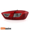 Fits 16-19 Chevy Cruze Red Inner + Outter Passenger Side Tail Lights Replacement