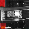 Fit Black 2009-2014 Ford F150 F-150 LED Tail Lights Lamps 2010 2011 2012 2013