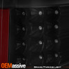 Fit 2009-2014 Ford F150 F-150 Black Smoked LED Tail Lights L+R 2010 2011 2012