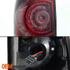 Fits 05-15 Toyota Tacoma Red Clear LED Tail Lights Rear Brake Lamps Replacement