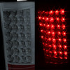 For 07-13 Chevy Silverado 1500 2500 3500 LED Smoke Taillights + 3Rd Brake Lamp