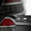 Fits 1998-2011 Ford Crown Victoria Smoked LED Tail Lights Rear Lamps Pair LH+RH