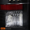 For 2007-13 Silverado 1500 2500 3500 LED Black Tail Lights + LED 3rd Brake Light