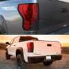 Fits 07-13 Toyota Tundra Pickup Truck Red Smoked LED Tail Lights Brake Lamps