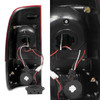 Fit 2008-2016 Ford F250 F350 F450 F550 Superduty LED Red Clear Tail Brake Lights
