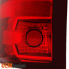Fit 2007-2013 Chevy Silverado Tail Lights Replacement+LED 3rd Brake Cargo Lamp