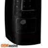 Fit  2003-2006 Chevy Silverado 1500 2500 3500 Black Smoked LED Tail Lights