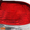 Fits 1996-1998 Honda Civic 4Dr Sedan Red Clear Tail Lights Lamp Left+Right Pair
