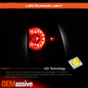 [Black Smoked] Fits 05-15 Toyota Tacoma LED Tail Lights Brake Lamps Replacement