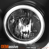 Fits 99-05 Vw Jetta Bora Mk4 Black Dual CCFL Halo Projector LED Headlights Lamps