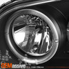 Fits 99-06 Vw Golf GTi JDM Black Halo Projector Headlights Lamps Pair Left+Right