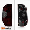 Fits 2014-2021 Toyota Tundra Red Smoked Tail Brake Lamps Replacement Pair LH+RH
