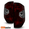 Fits 2014-2021 Toyota Tundra Red Smoked Tail Brake Lamps Replacement Pair LH+RH