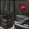 Fits Smoke 07-13 Toyota Tundra Pickup Truck LED Tail Lights Lamp Pair Left+Right