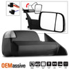 Fit 2009-2012 Dodge Ram Pickup Power Heated LED Signal Passenger Towing Mirror