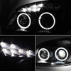 Fit 05-10 Coblt /05-06 Pursuit /07-09 Pontiac G5 Black Projector Halo Headlights