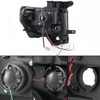 Fit Smoked 2009-2014 F150 Dual Halo Projector LED Headlights 2011 2012 2013