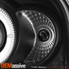 Fits 93-98 Vw Golf Mk3 JDM Black Halo Projector Headlights Lamps Pair Left+Right