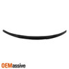 Fit [Carbon Fiber] 2015-2017 BMW M4 F82 2Dr 2-Door Coupe Trunk ABS Spoiler Wing