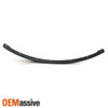 Fit [Wicker Bill Style] 2014-2015 Chevy Camaro Rear Add-on Metal Spoiler Black