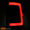 Fit 2007-2013 GMC Sierra Black LED Halo Projector Headlights + LED Tail Lights