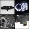 Fit 1997-2002 Mit Mirage 2Dr Coupe Halo Projector LED Headlights 98 99 00 01