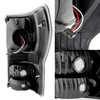 Fits 07-13 Tundra *Exclusive* Black SMD Halo Projector Headlights+LED Tail Light