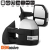 Fits 2015-2018 Ford F-150 Pickup Power Heated Mirrors w/LED Signal Pair LH+RH 2P