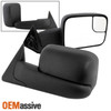 Fits 1994-01 Ram Manual Rotatable Flip Up Towing Trailer Side Mirrors Left+Right