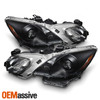 Fits 06-11 GS Series Vip Black Projector Headlights W/Afs Feature *Fits HID-D4S*