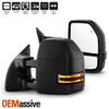 For 08-16 F250/F350/F450/F550 SuperDuty Power Heat G4 LED Smoke Tow Mirror Pair
