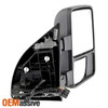 Fit 08-16 F250 SuperDuty Power Heated Extendable Towing Mirror Passenger Side