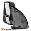 Fit 08-16 Ford SuperDuty Manual LED Signal Towing Mirror Driver Side Replacement