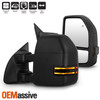 Power Heate G4 For 99-07 F250/F350/F450/F550 SuperDuty LED Smoke Tow Mirror Pair