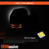 Power Heate G4 For 99-07 F250/F350/F450/F550 SuperDuty LED Smoke Tow Mirror Pair