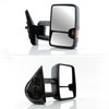 Fit 07-13 Silverado Suburban Sierra Power Heated LED Signal Side Towing Mirrors