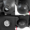 For Smoke 08-10 F-250 F350 F450 Superduty Halo Projector LED Headlight 2008-2010