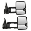 Fit Chrome Cover 14-18 Silverado Sierra Power Heated LED Signal Towing Mirrors
