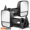 Fit 2003-2007 Silverado Sierra Power Heated Extendable  Towing Trailer Mirror