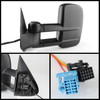 Fit 2003-2007 Silverado Sierra Power Heated Extendable  Towing Trailer Mirror