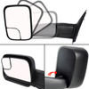 Fit 02-08 Ram 1500 2500 3500 Manual Rotatable Towing Trailer Side Mirrors L+R
