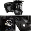 Fit 2009-14 F150 Pickup *Exclusive* LED Halo Black Smoked Headlights+Tail Lights