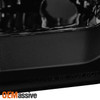 Fit 2009-14 F150 Pickup *Exclusive* LED Halo Black Smoked Headlights+Tail Lights