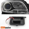 Fits 2013-15 Chevy Malibu/2016 Malibu Limited Black Projector Headlights Set