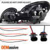 Fits 98-05 Lexus GS300 GS400 GS430 Clear Halo LED DRL Projector Headlights Lamps