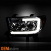 Fits 2007-13 Toyota Tundra | 2008-17 Sequoia SMD LED Tube Projector Headlights
